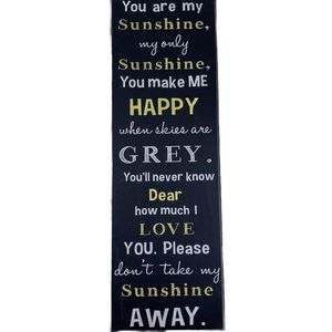 Collins Painting My Sunshine Wooden Wall Decor
